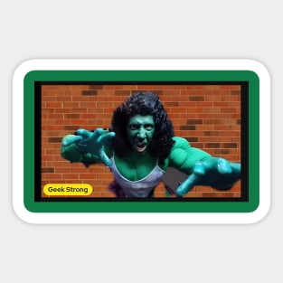 Geek Hulk Sticker